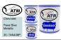Preview: Chevrolet, Pace Blue Metallic, 20 / WA408P: 1L Lackdose + 1L Klarlack + 500ml Härter - Set, von ATW Autoteile West.